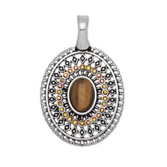 Premier Designs Autum Sun Set Necklace NWOT
